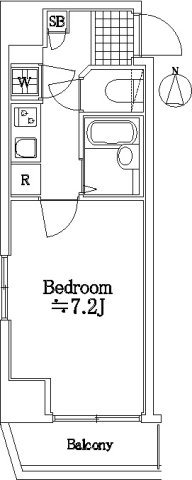 菱和パレス府中駅前の間取り