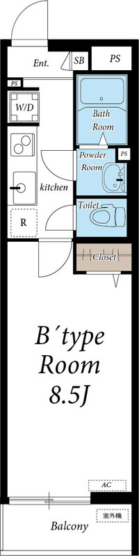 リブリ・ロコロの間取り