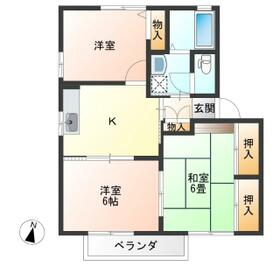 ラフォーレいずみ野F棟の間取り