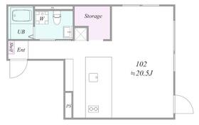 the trias nishinipporiの間取り