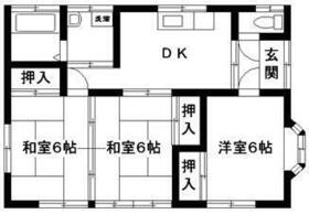 真下貸住宅の間取り