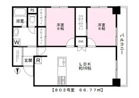 錦糸町一重ローヤルコーポの間取り