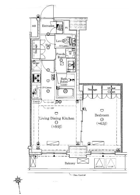 プレール・ドゥーク蔵前IIの間取り