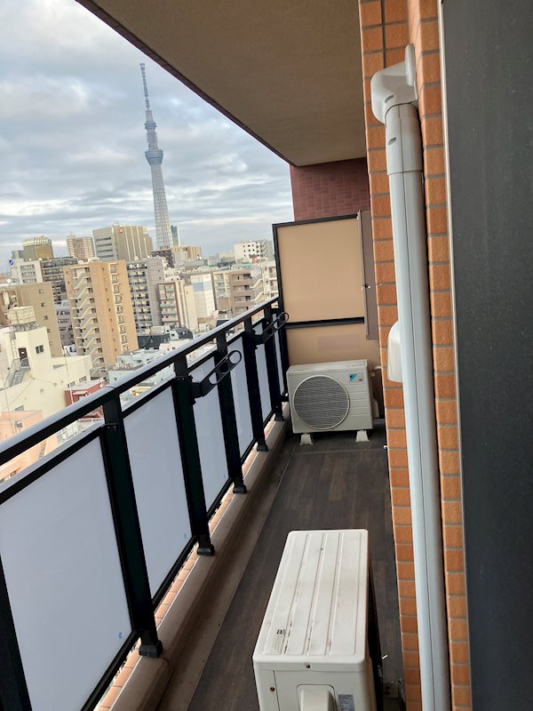 12/18 バルコニー