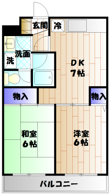 レジデンス イン ZAMAの間取り
