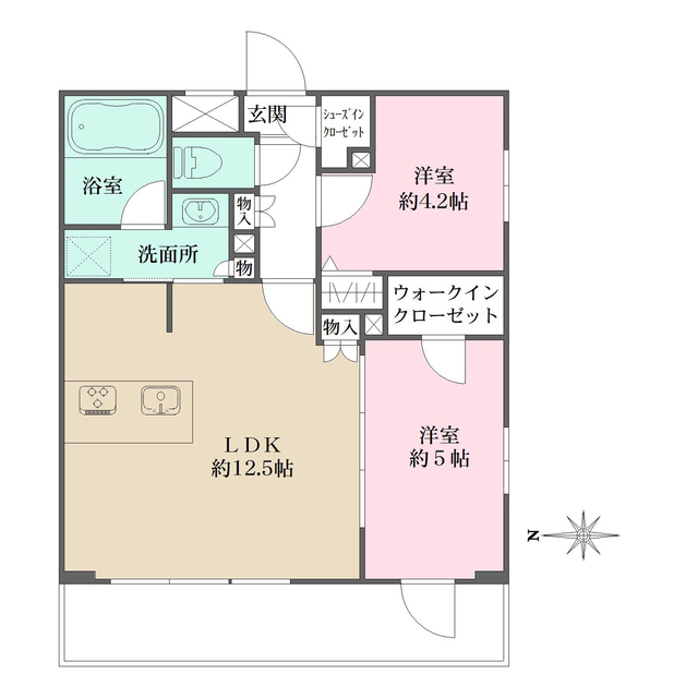 La Perla JiyugaokaⅡの間取り