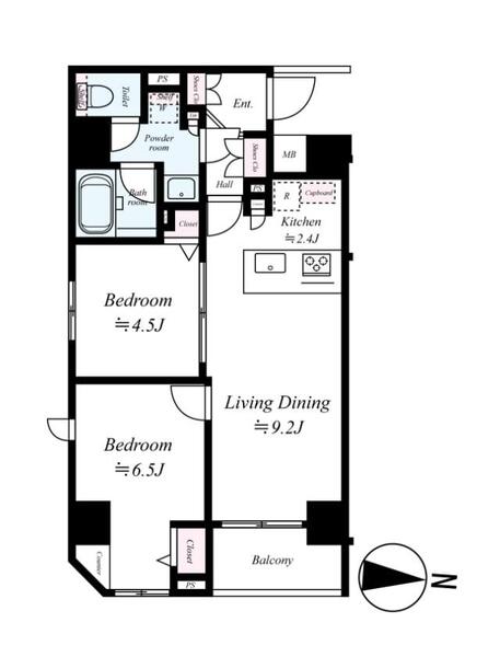 アイル両国弐番館の間取り