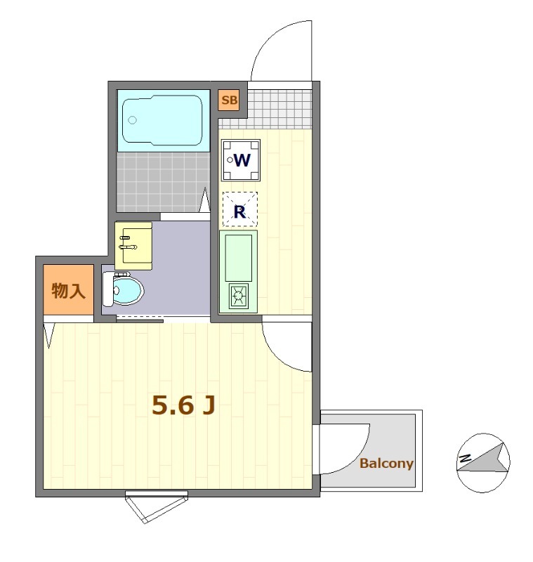 ノーブルワンの間取り