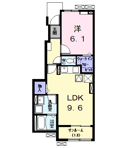 エルディーアールBの間取り