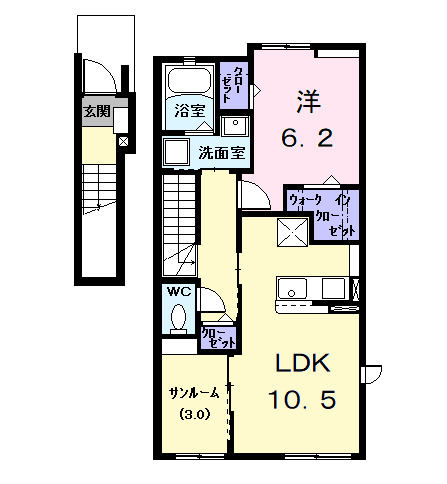 エルディーアールBの間取り