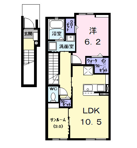 エルディーアールBの間取り
