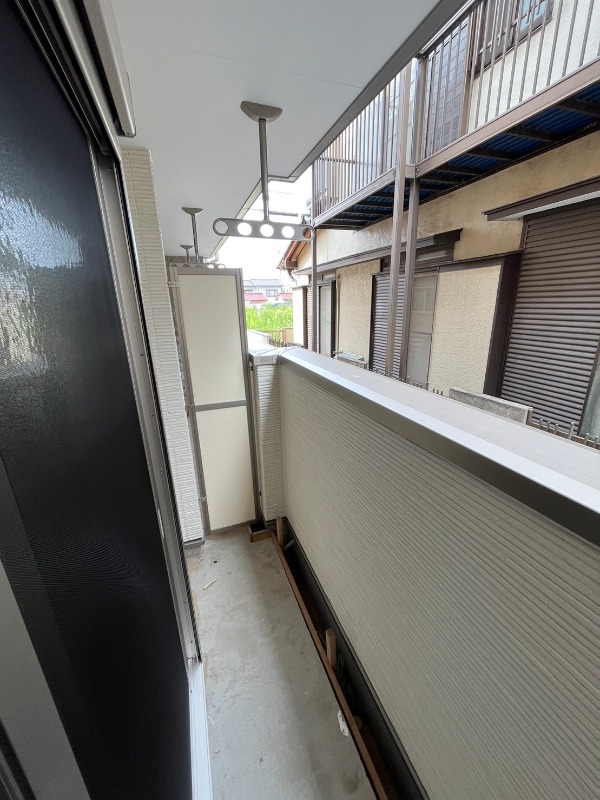 10/11 バルコニー