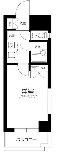 NICアーバンスピリッツ鶴見Ⅱの間取り