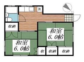 ホワイトハウスA棟の間取り