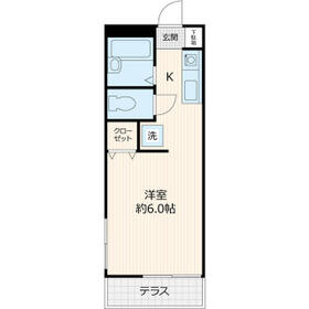 ハピネス佐柄の間取り