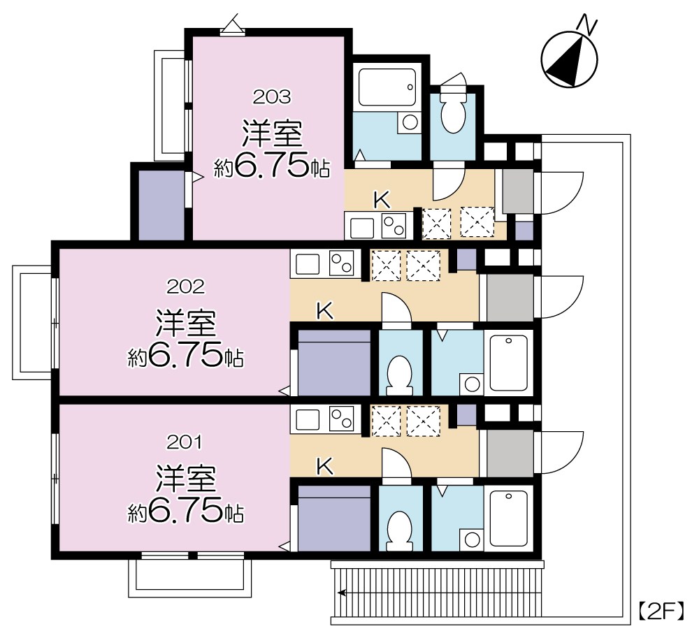 maison bien メゾン ビアンの間取り