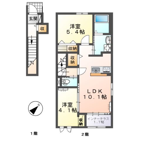 槙の家の間取り