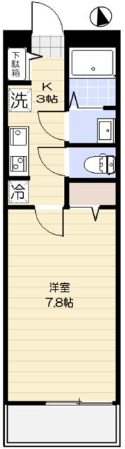 仮称)国分寺市東恋ヶ窪2丁目共同住宅新築の間取り