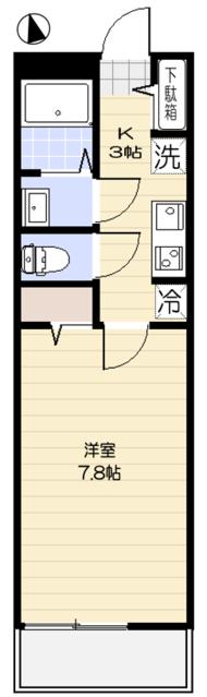 仮称)国分寺市東恋ヶ窪2丁目共同住宅新築の間取り