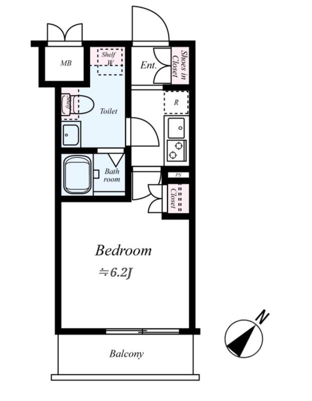 レガリス品川サウスの間取り