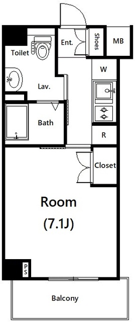 ガーラ渋谷常磐松の間取り
