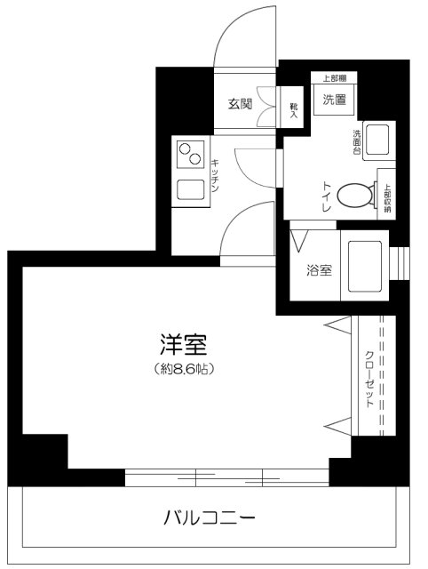 LE-LION清澄白河の間取り