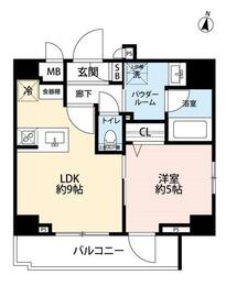 GRAND CONCIERGE 恵比寿の間取り