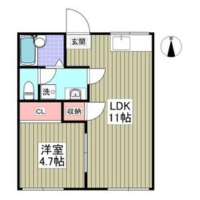 ハイム立野の間取り