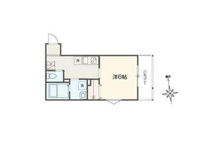 MELDIA小手指Ⅱの間取り