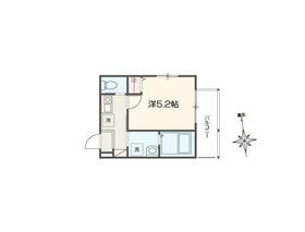 MELDIA小手指Ⅱの間取り