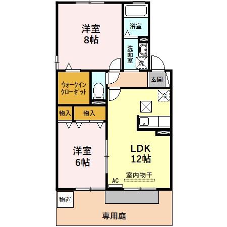 Heim Lilie(ハイムリーリエ)の間取り