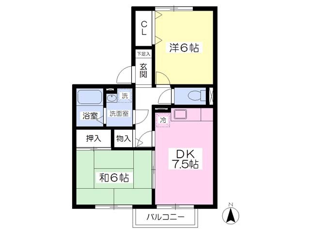 ウイングバードの間取り
