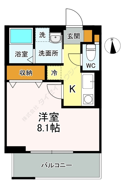 Les Merveilleusesの間取り