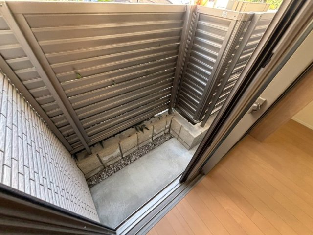 12/14 バルコニー