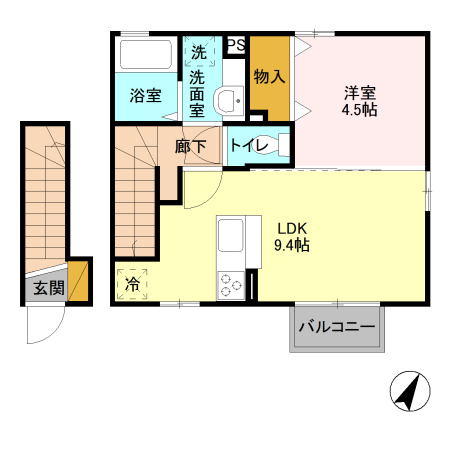 フィオーレの間取り