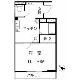 パインズアーク鵜の木の間取り