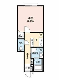 フェリシア東雪谷の間取り