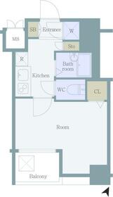 エスコート東大前の間取り