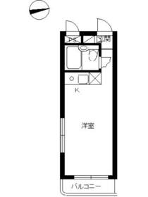 スカイコート下北沢の間取り