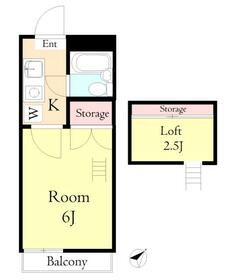 コーポラス稲垣Aの間取り