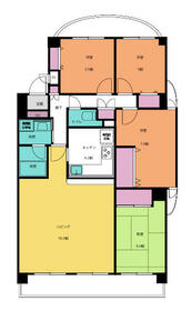 サンシティ竜美ヶ丘Ⅱの間取り