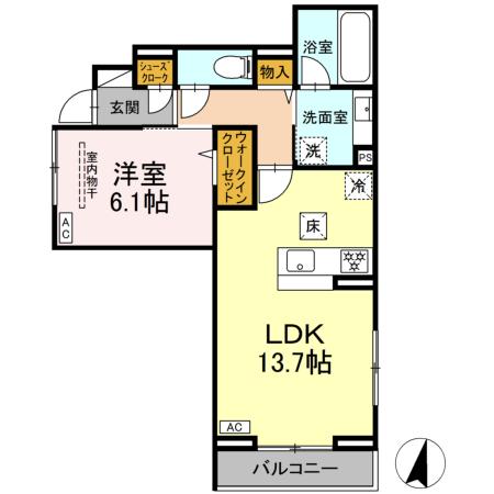 KOMFORTAの間取り