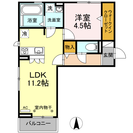 ルミエールの間取り