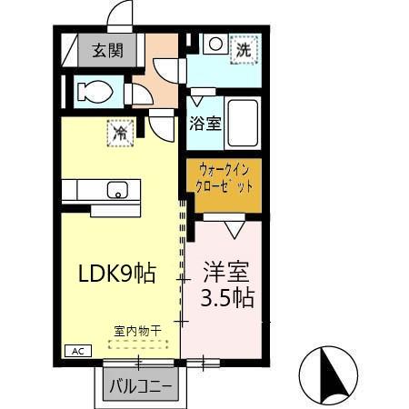 ネクサス Bの間取り