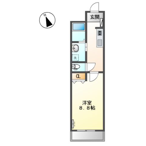 サンライト杏の間取り