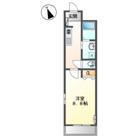 サンライト杏の間取り