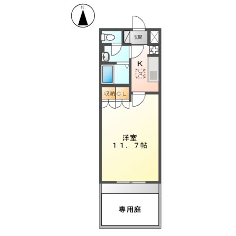 プランドールⅡの間取り