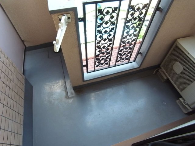 12/28 バルコニー