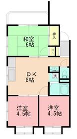 平作マンションの間取り