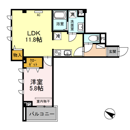 Bell Woodの間取り